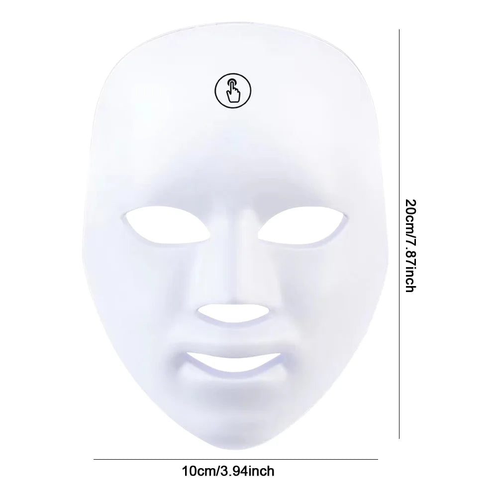  Photon Therapy Beauty Mask Remove Fine Lines Shrinking Pores Tighten Skin Face Lifting Beauty Device