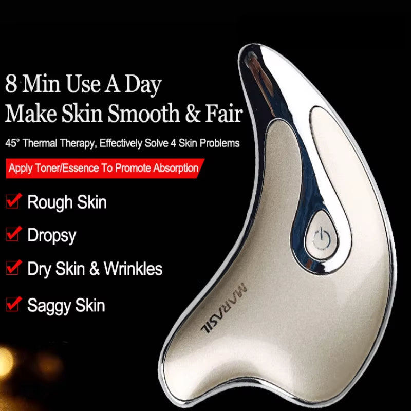 Women'S Microcurrent Face Scraping Beauty Instrument