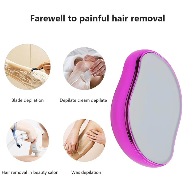 Women Painless Physical Hair Remover Nano Epilator Erase Body Beauty Depilation Multicolour Physical Hair Epilators Body Beauty