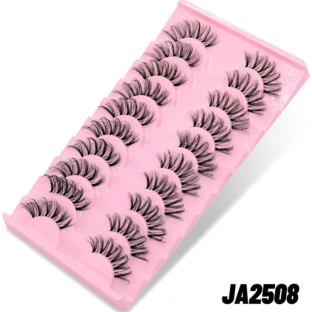 Half Fake Eyelashes Half Lashes Soft Natural Cat Eye Lashes Natural Look Nvisible Band Eyeashe Fluffy Eyelashes