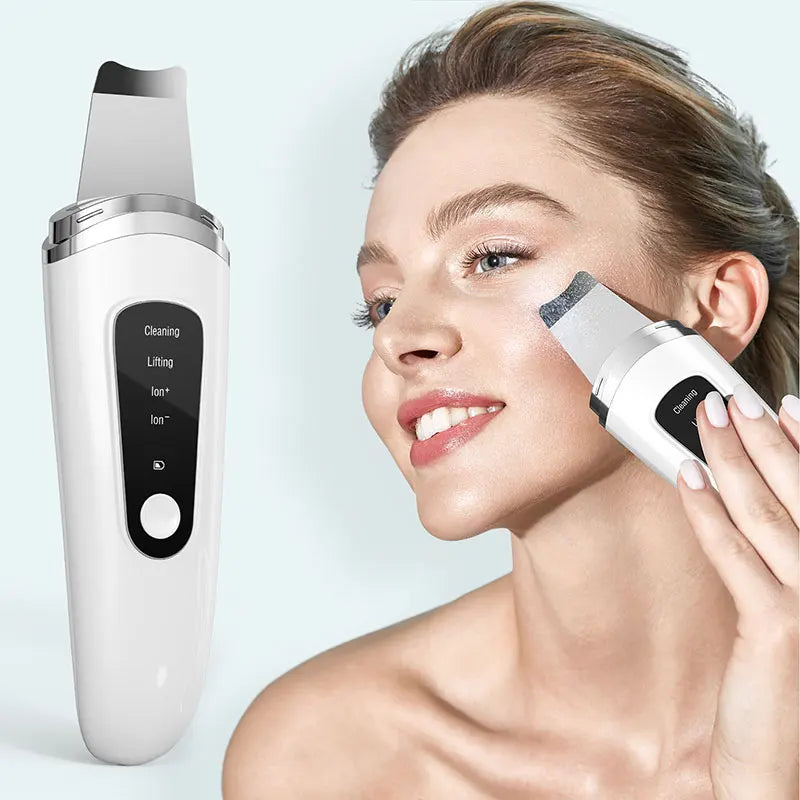 Ultrasonic Skin Scrubber Face Skin Spatula