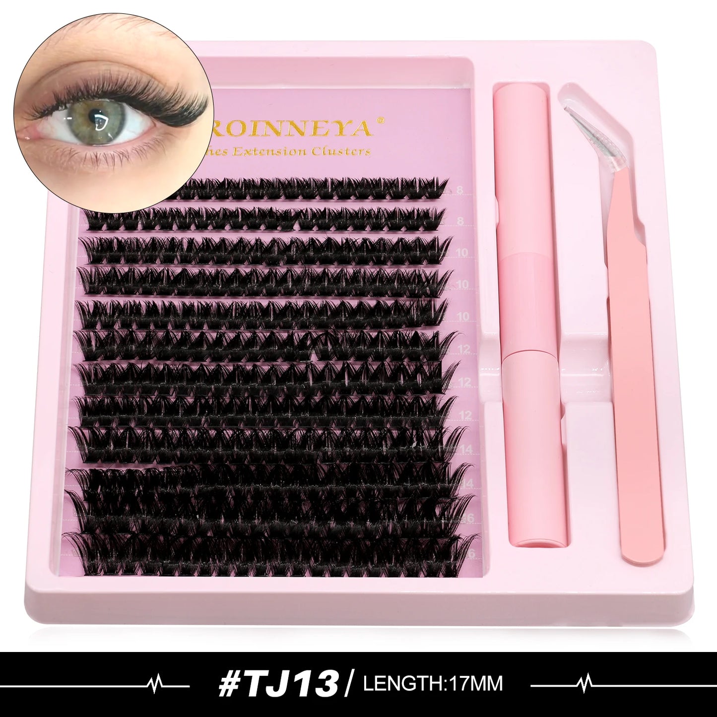 DIY Lash Extension Kit Volume Lash Clusters 