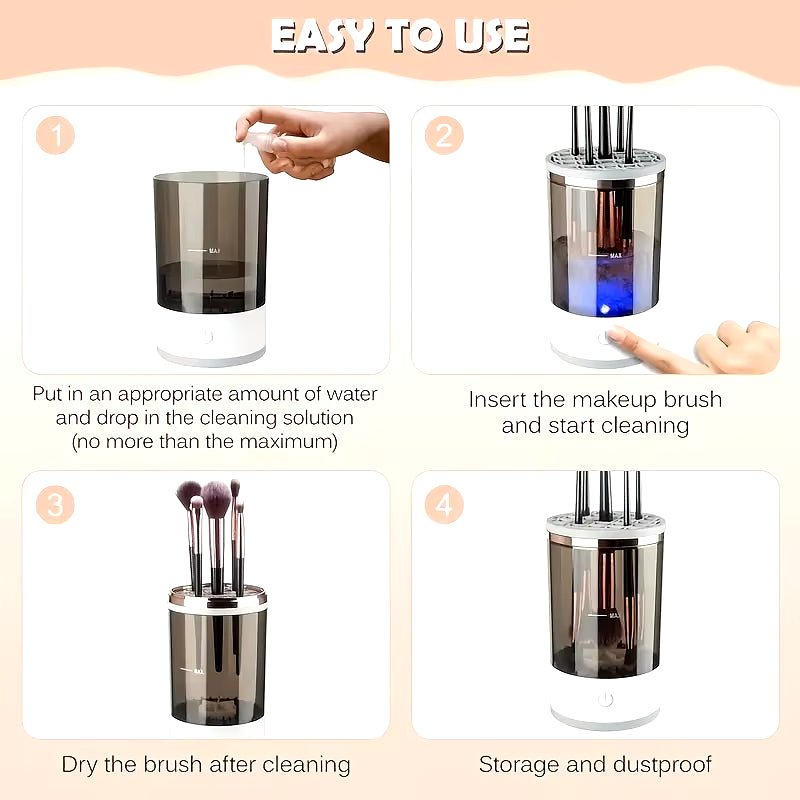 Automatic Electric Makeup Brush Cleaner USB Plug Portable Eyeshadow Brush Holder Holder Tools and Dryer Beauty Makeup Tools