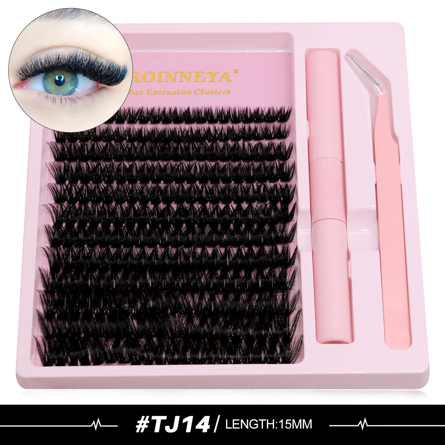 DIY Lash Extension Kit Volume Lash Clusters 